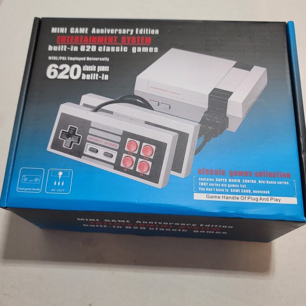 Mini Game Anniversary Edition Home Console 620 Games Plug & Play AV-Out NTSC/PAL